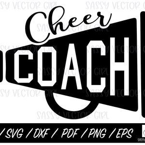 Cheer Coach Svg Cheerleading Coach Svg Instant Download - Etsy