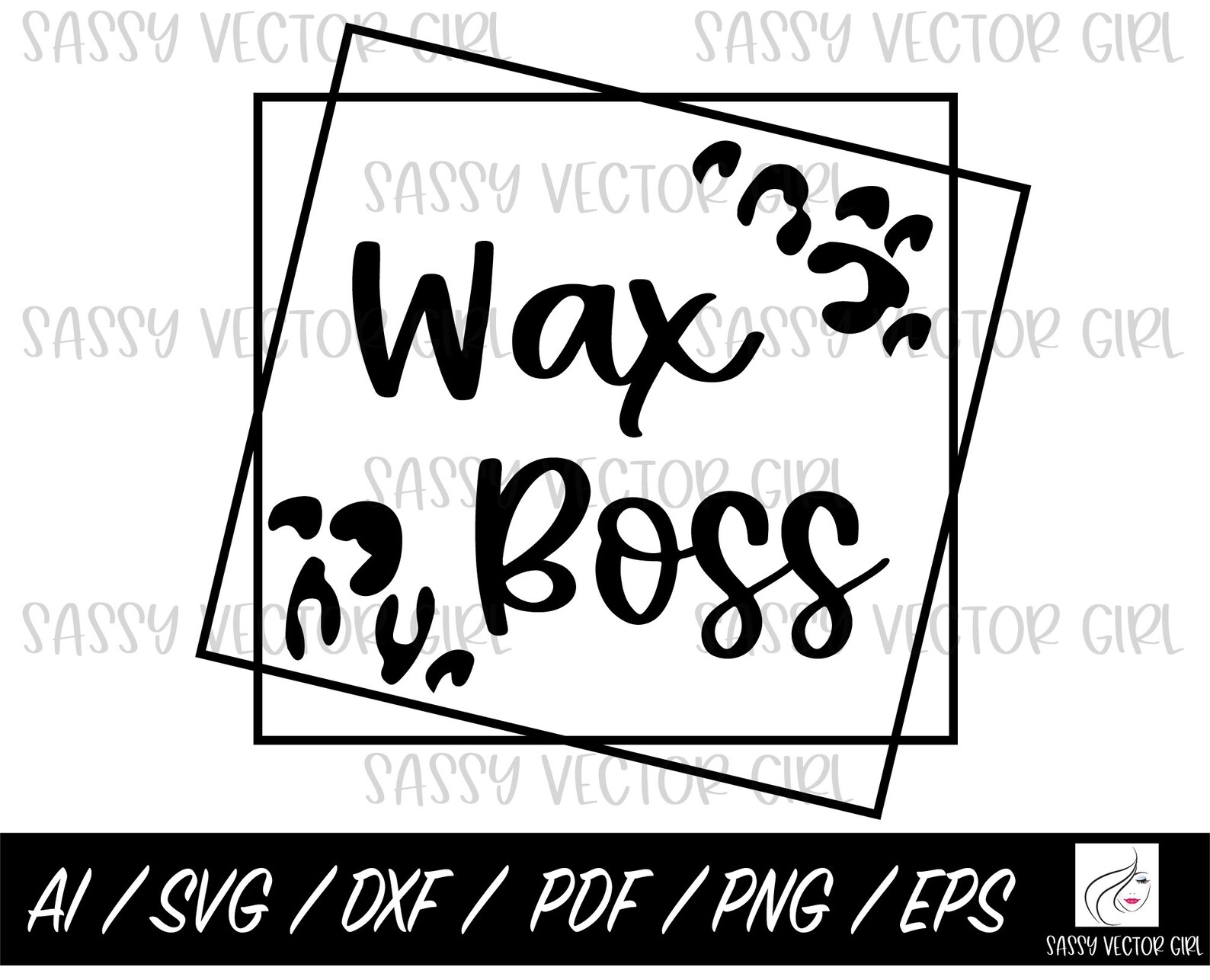 Wax Boss Svg Esthetician SVG Esthetician Gifts Licensed Etsy
