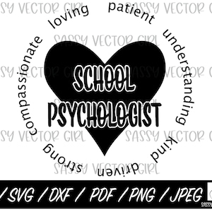 Schoolpsycholoog SVG, Schoolpsycholoog Cut File, Psycholoog SVG, School Counselor PNG, Psycholoog Shirt SVG, Sublimatie PNG