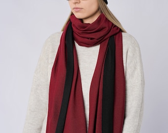 Merino wool scarf