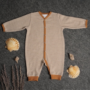 Merino wool pajama - Rompers - Baby rompers - Merino wool rompers - Toddler rompers