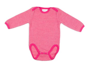 Merino wool bodysuit - Baby bodysuit - Baby merino wool bodysuit