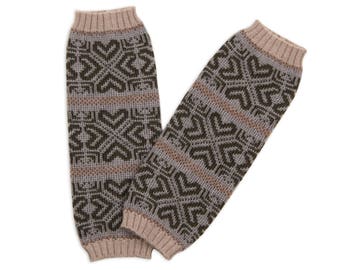 Ocieplacze na nogi dla niemowląt z wełny merynosów - Ocieplacze na nogi dla maluchów z wełny merynosów - Ocieplacze na nogi dla niemowląt - Ocieplacze na nogi