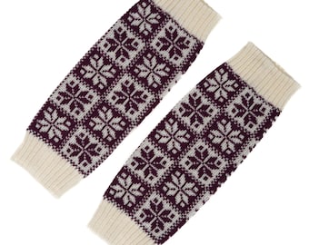 Ocieplacze na nogi dla niemowląt z wełny merynosów - Ocieplacze na nogi dla maluchów z wełny merynosów - Ocieplacze na nogi dla niemowląt - Ocieplacze na nogi