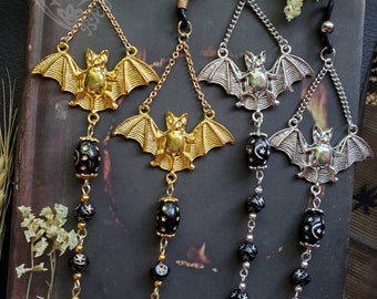 Gothic The Vampire Diaries Five Point Pentagram Skeleton Pendant & Chain Set Gothic The Vampire Diaries Five Point Pentagram Skeleton Pendant & Chain Set