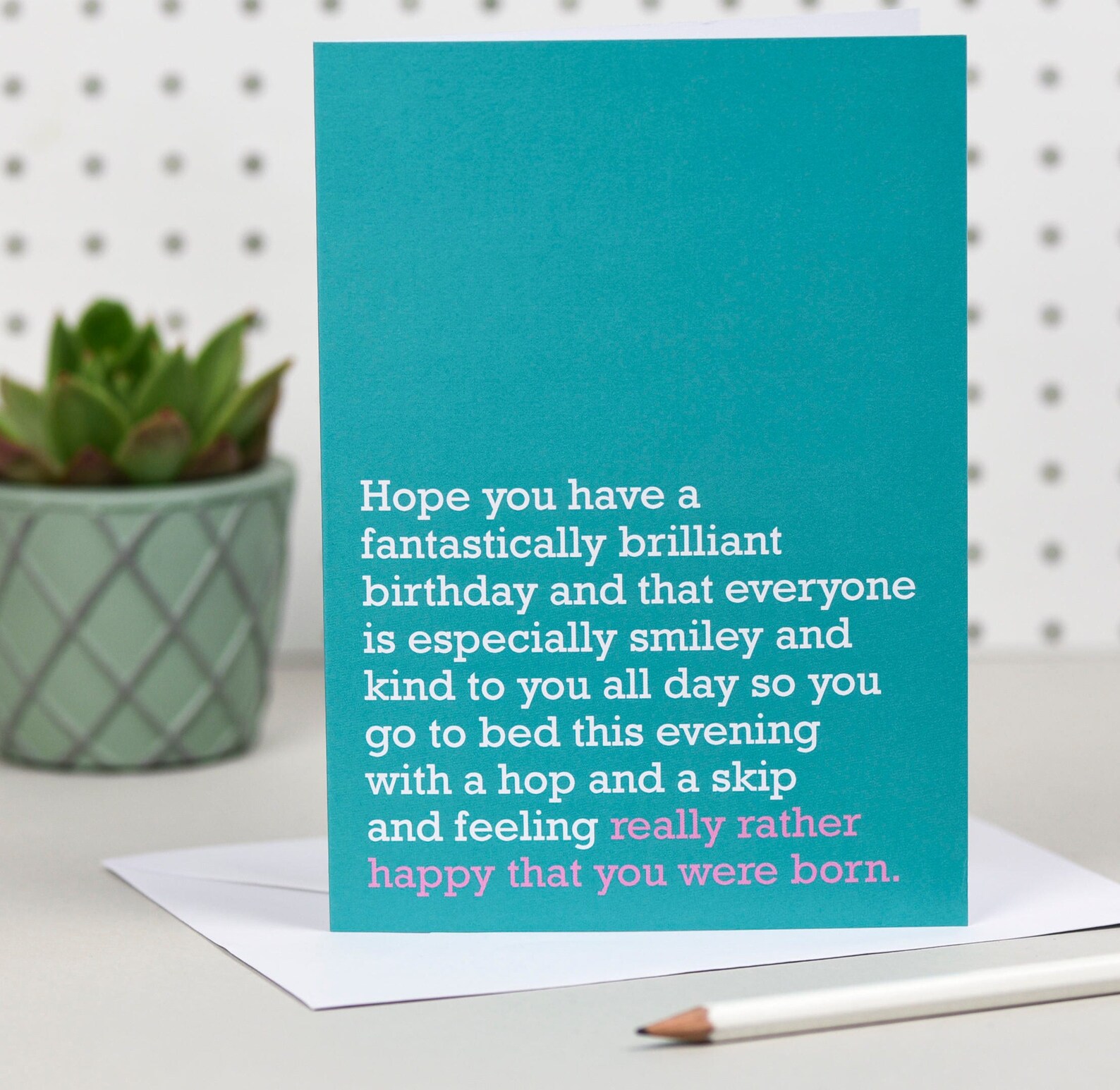 Birthday Card This Witty Card is Perfect to Wish That Your Etsy