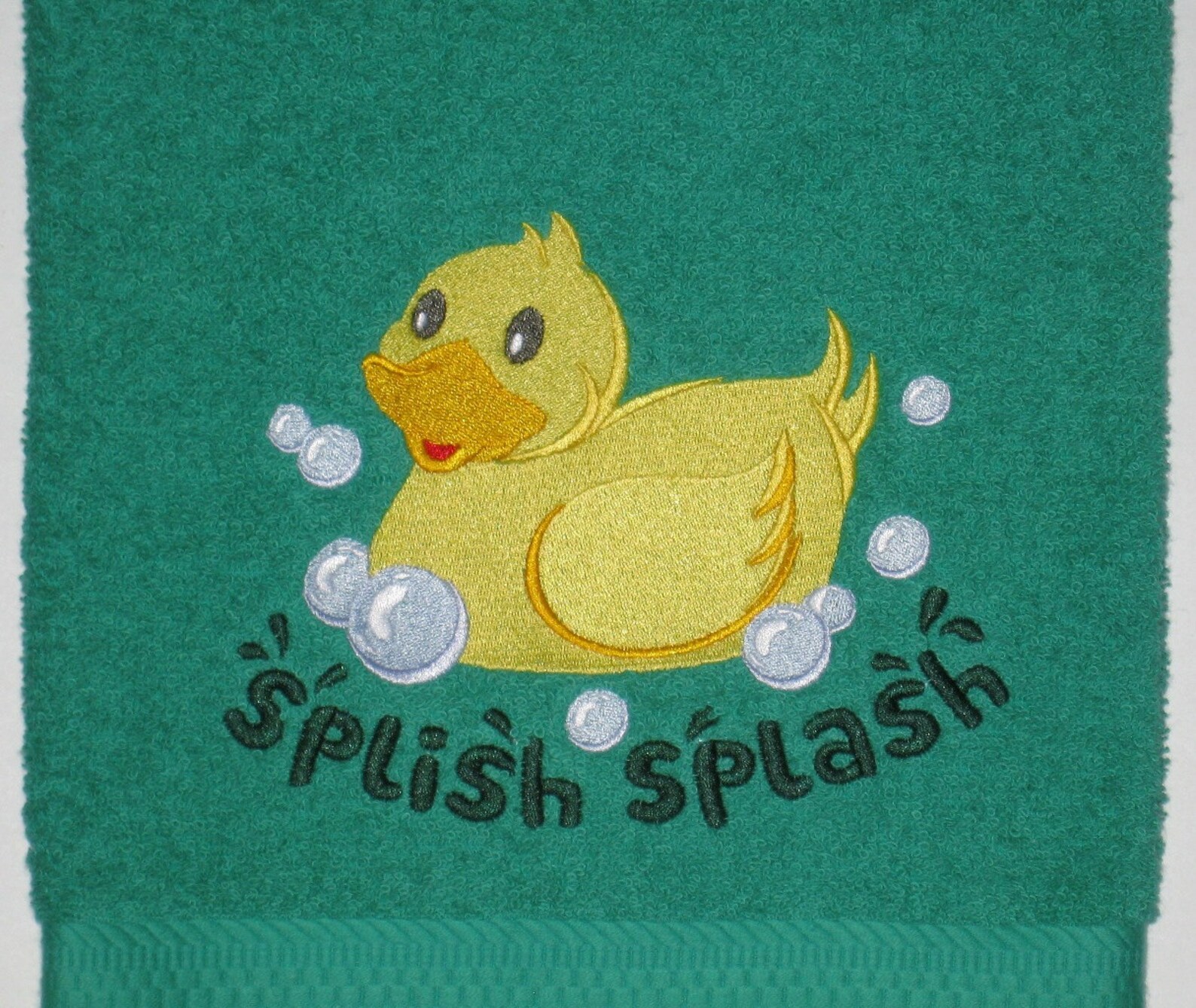 YELLOW DUCK Bath Towel Bath Time Fun Duck Towels Quack or Etsy