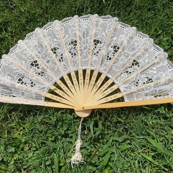 Lace Hand Fan Etsy