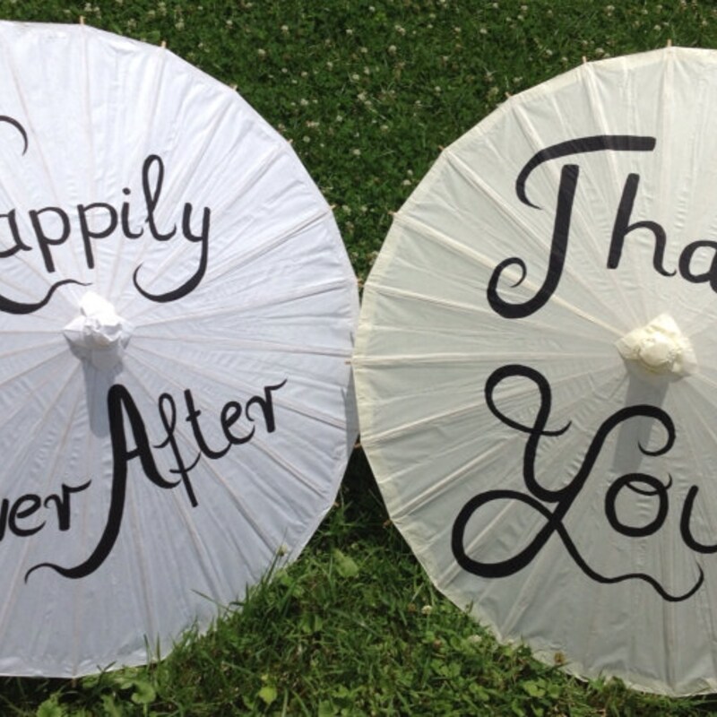 WeddingParasols Etsy