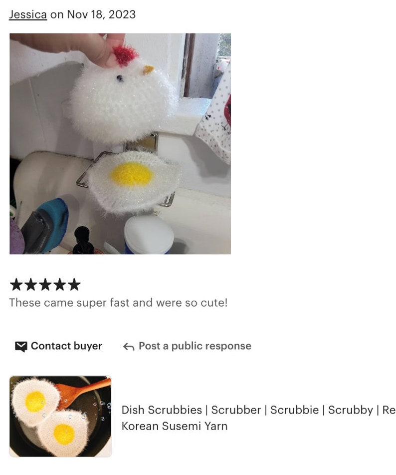 SimplePleasureByJean Dish Scrubber - Thumbnail 5
