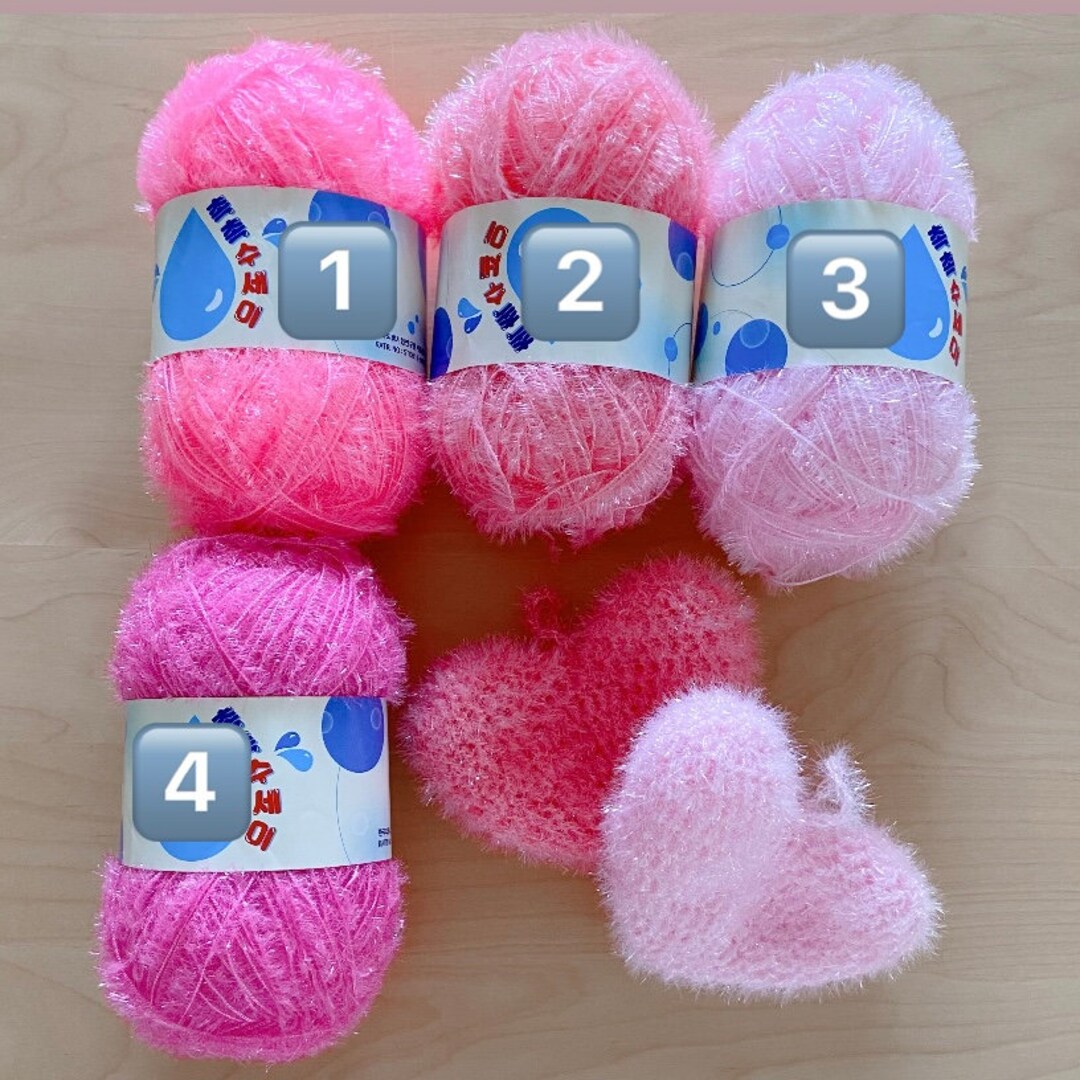 Yarn for Dishcloth Scrubby Scrubber Scrubbies Korean Susemi Yarn