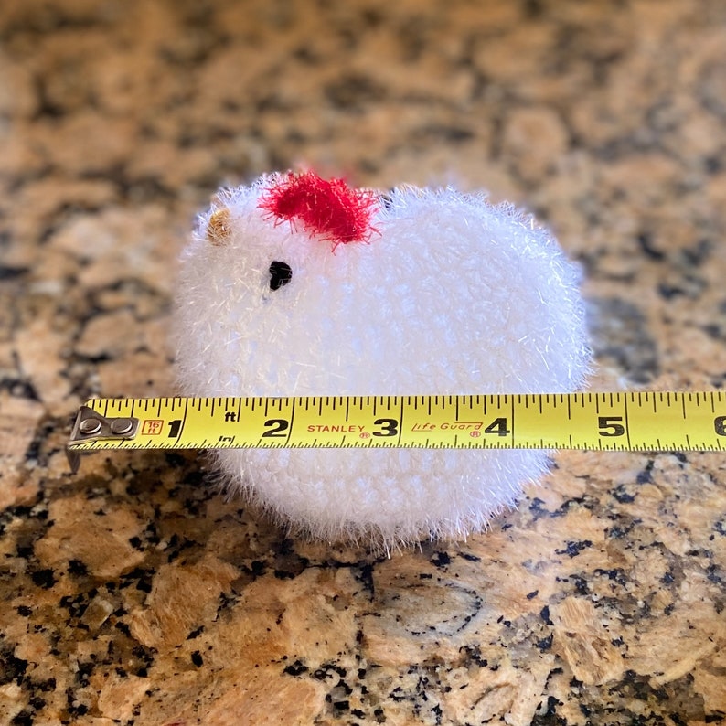Dish Scrubbies Scrubber Scrubby Sponge Reusable Chicken Amigurumi
