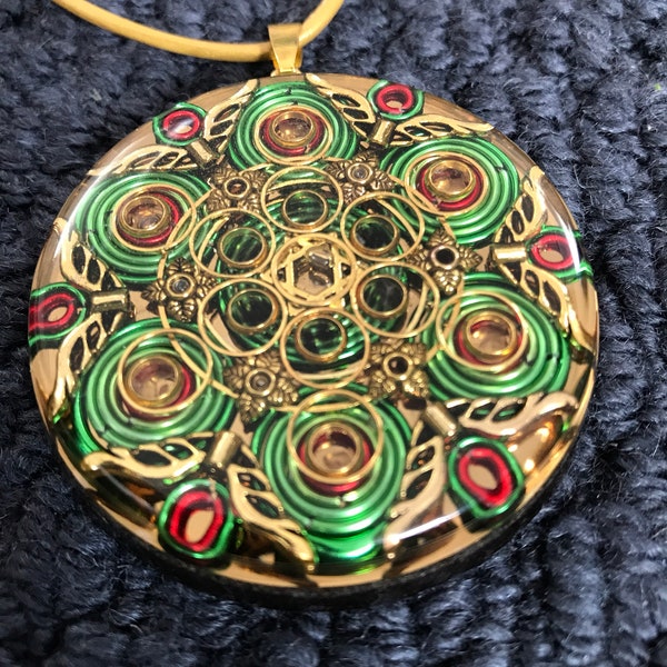 Orgone generating amulet model: woodlands