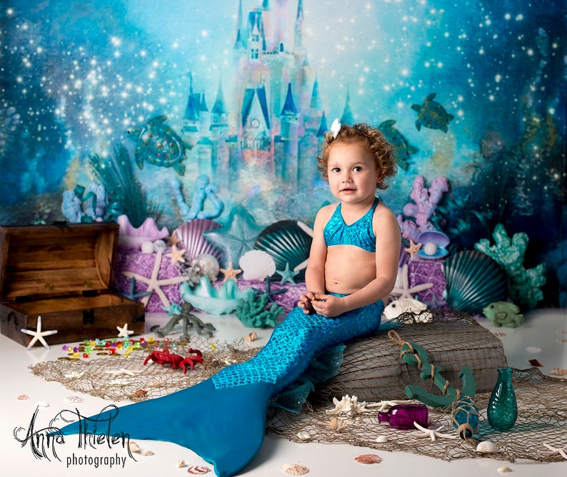 Swimmable Mermaid Tail Top and Sun Tails Keiki Mono Fin for Etsy