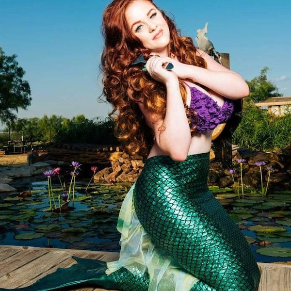 Swimmable Adult Mermaid Tail (WITHOUT A MONO FIN)