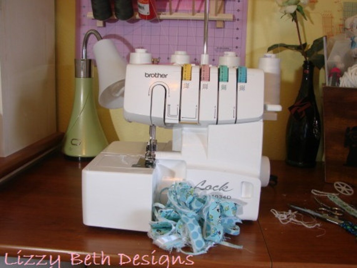 Serger Thread Catcher Bag and Serger Stabilizer Mat PDF Etsy