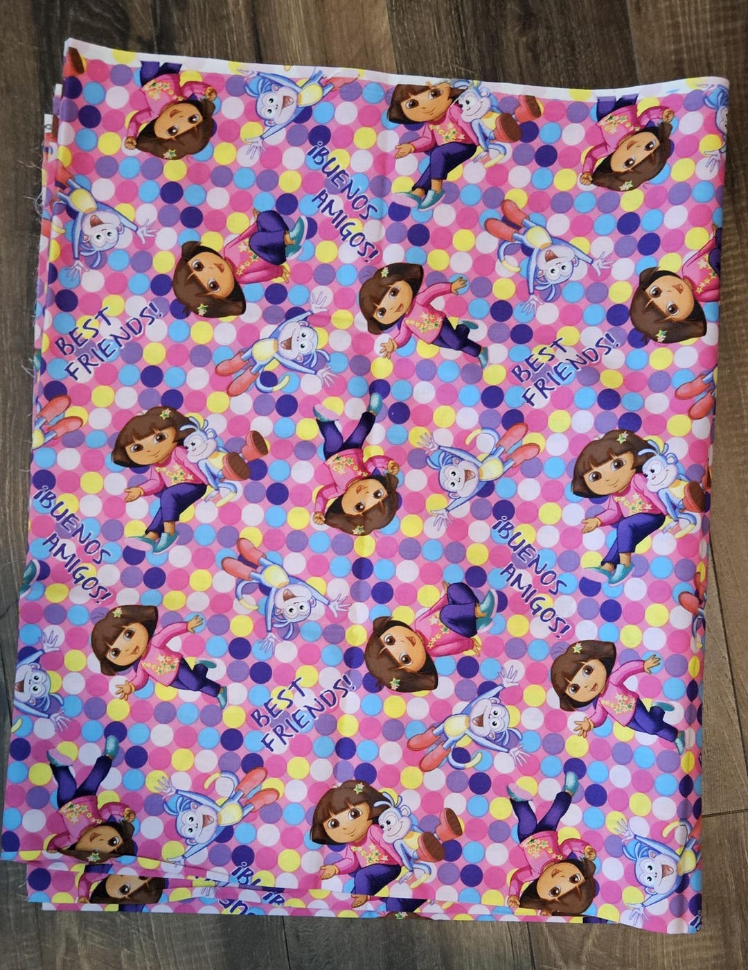 Dora Rug Dora the Explorer Fabric - Etsy
