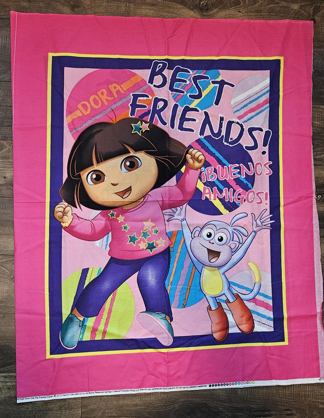 Dora Rug Dora the Explorer Fabric Panel - Etsy