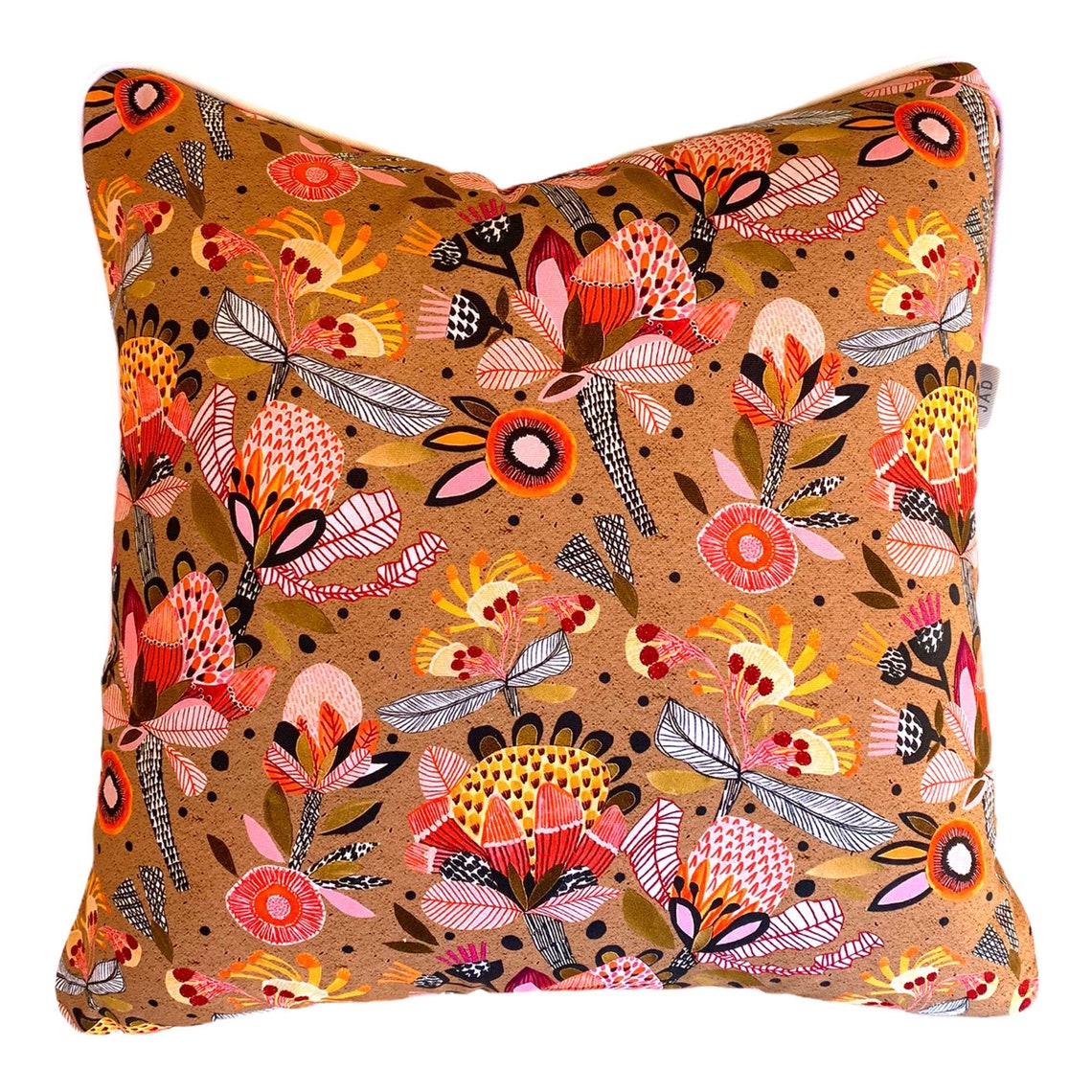 Australian Native Botanical Cushion Cover Native Floral Etsy