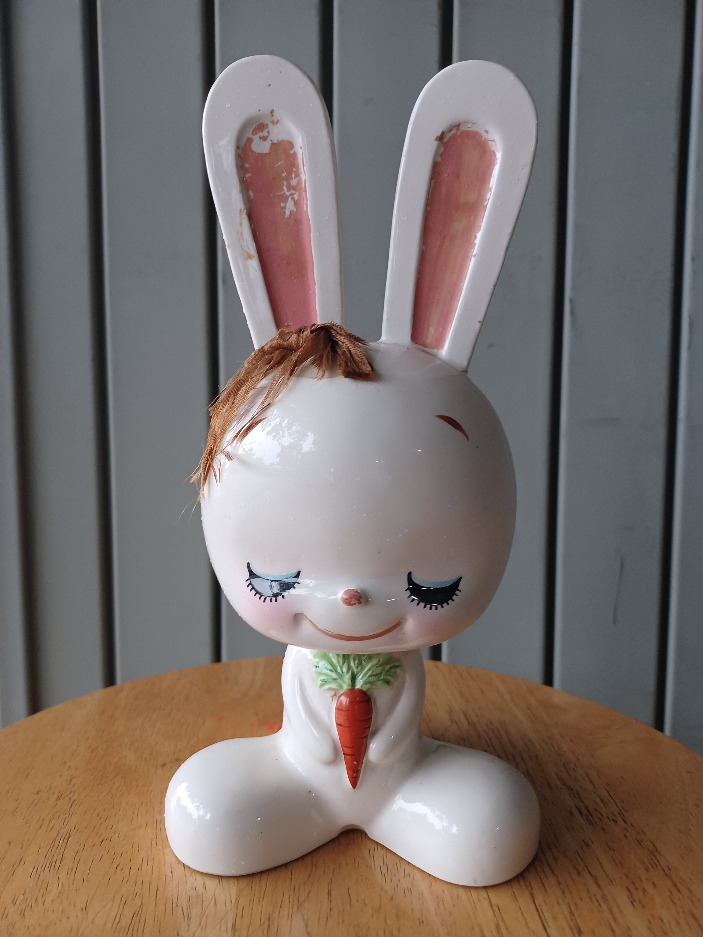 Sale Vintage Kitsch Large Bunny Rabbit Coin Bank Rune Naito Japan Showa Era  - Etsy