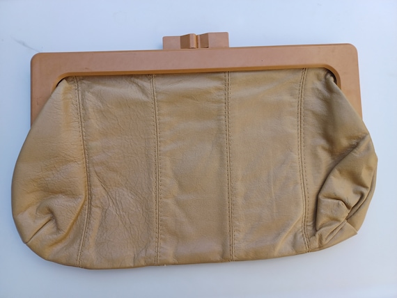 Leather clutch bags clearance sale