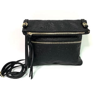 Leder Geldbörse - Italienische Lederhandtasche - Weiche Leder Geldbörse - Cross Body Geldbörse - Lederhandtasche - Lederhandtasche - Italienische Leder Geldbörse