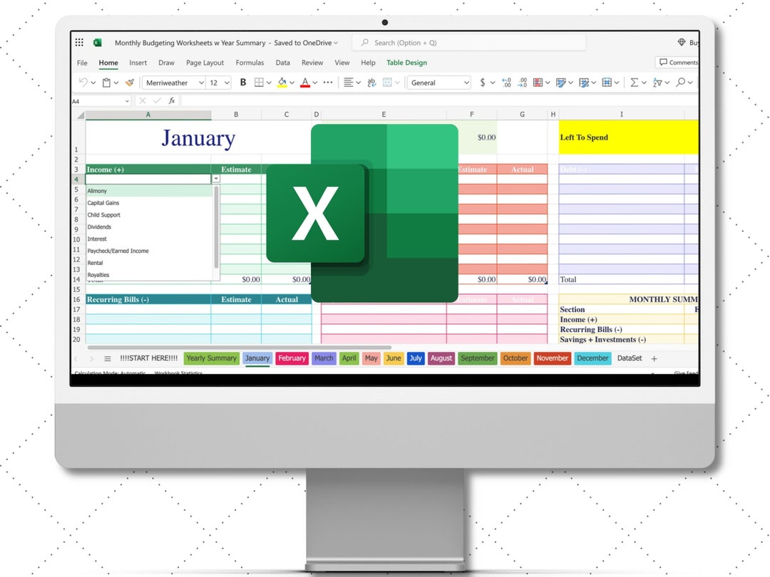 Excel Budget Dashboard Simple Budget Spreadsheet Personal Finance excel-budget-dashboard-simple-budget-spreadsheet-personal-finance