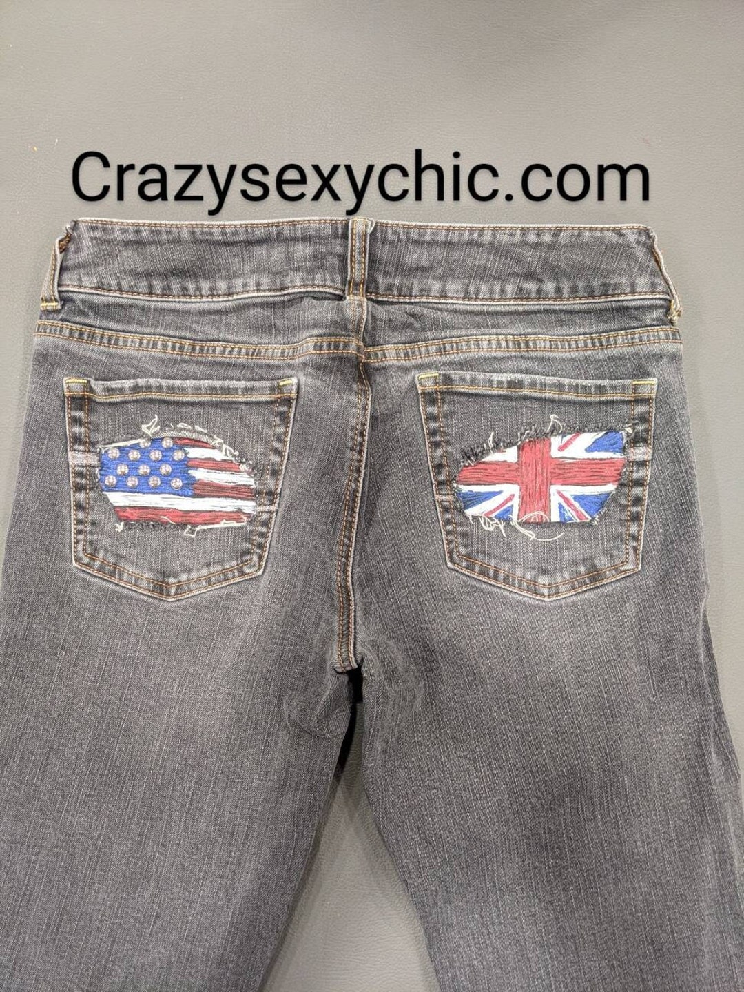 パンツ Union Jack Engineered Denim Washed Gray Union Jack Engineered Denim Washed Gray – Sculptor