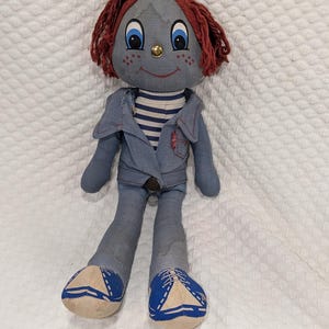 Levis Denim Rag Doll - Etsy