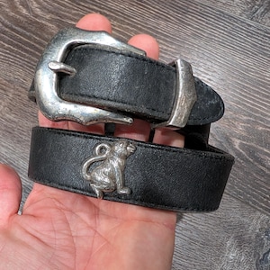 Brighton Black Belt - Etsy display picture 3
