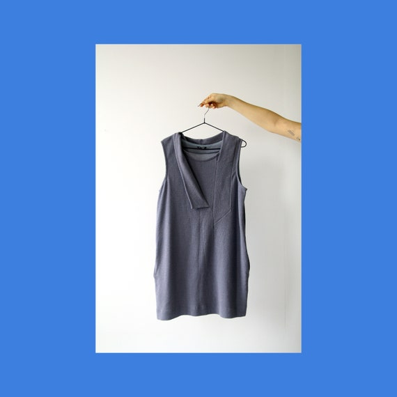 Marimekko wool blend tunic / top / sleevless dress