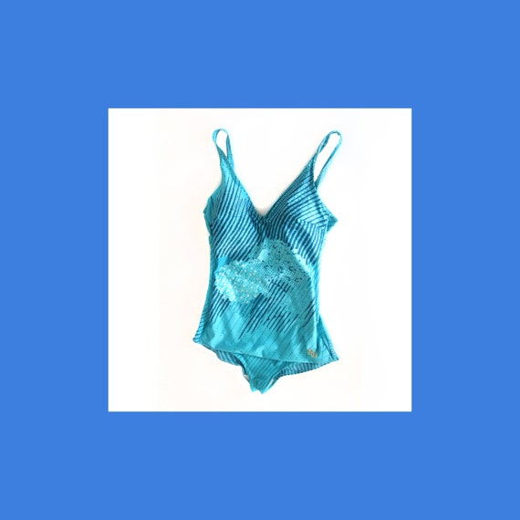 NINA RICCI vintage sports swimwear from 1970s