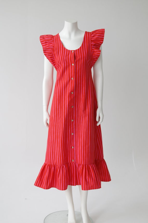 Vintage Marimekko striped Piccolo "Liisan"  Mari … - image 2