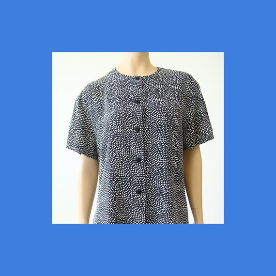 Vintage Marimekko dot patterned shirt / Marimekko