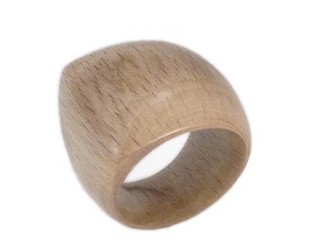 Bague en bois « Le hêtre rond »