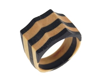 wooden ring &quot;Maritim 1&quot;