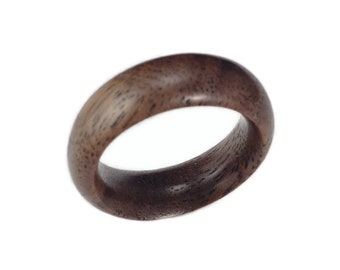 Bague en bois « La noix simple »