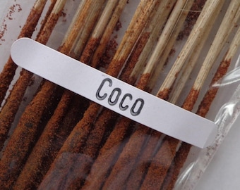 20 Coconut Incense Sticks Handrolled In Mexico Long Duration 1.5 hours