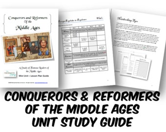 Mittelalter: Eroberer & Reformer - Geschichtsunterricht - 7 Wochen (INSTANT DOWNLOAD)