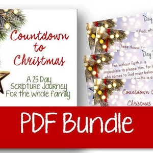 Countdown to Christmas Family Devotional & Scripture Journey PDF DOWNLOAD