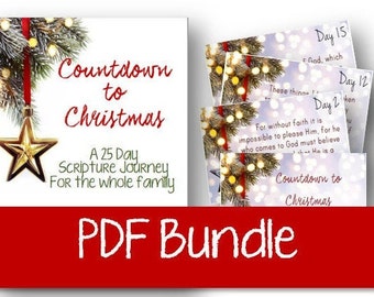 Countdown to Christmas Family Devotional & Scripture Journey PDF DOWNLOAD