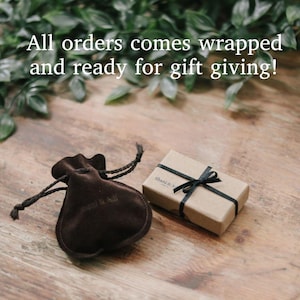 Gift wrapped jewelry