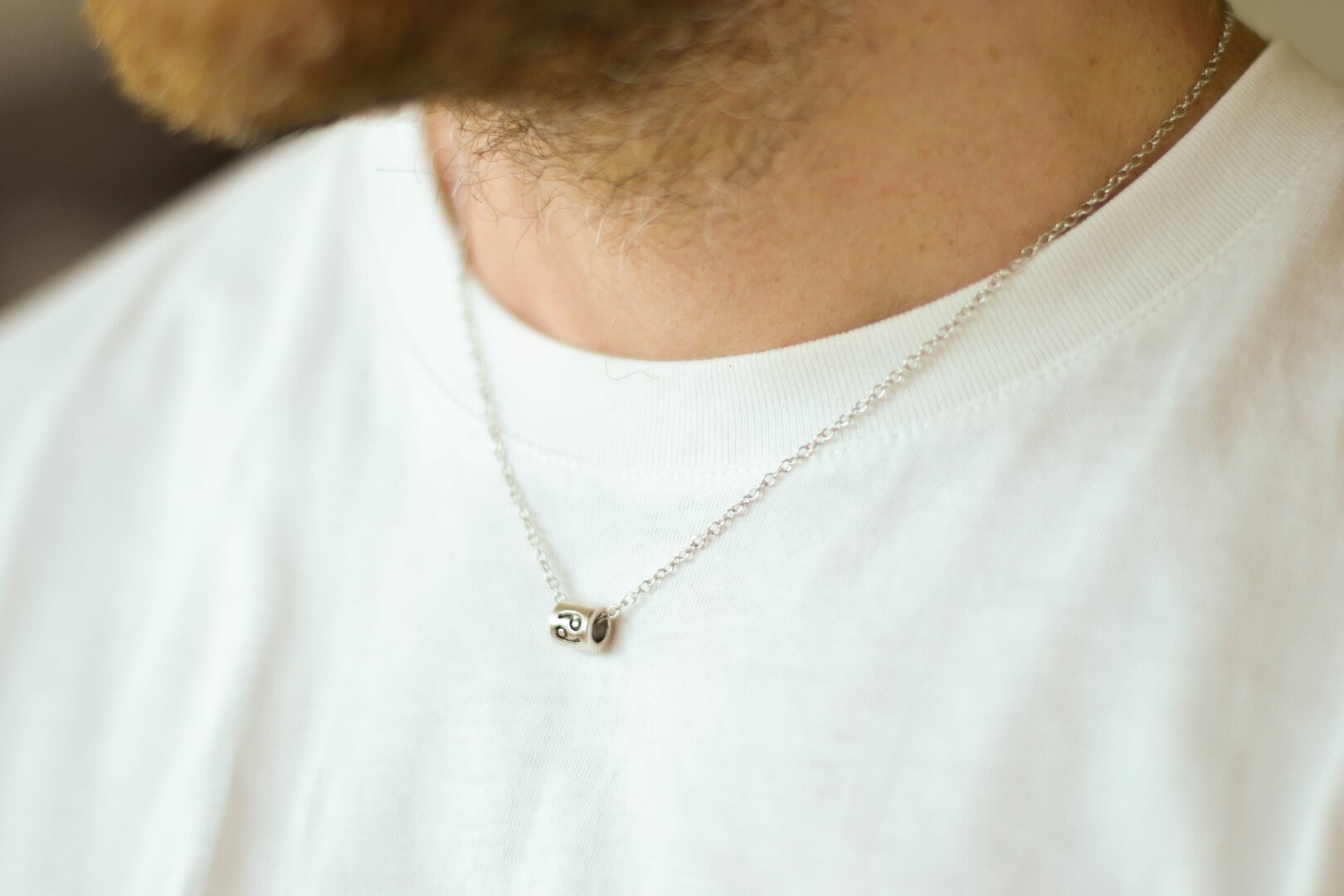 Zodiac Signs Necklace Cancer Sign Mens 