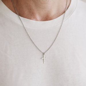 Cross necklace for men