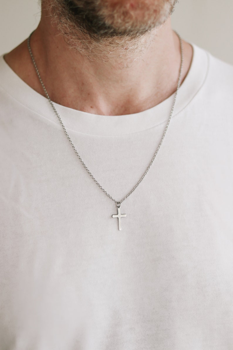 Cross necklace for men