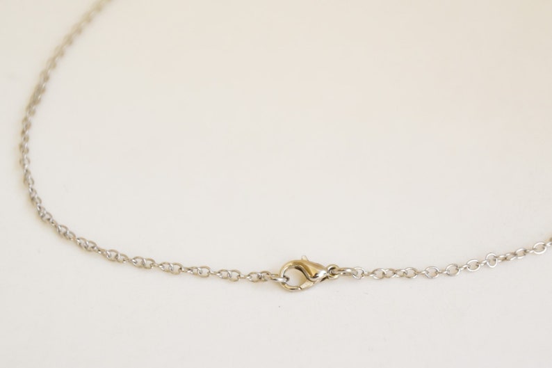 Hook Necklace for Men Men's Necklace With Silver Hook - Etsy