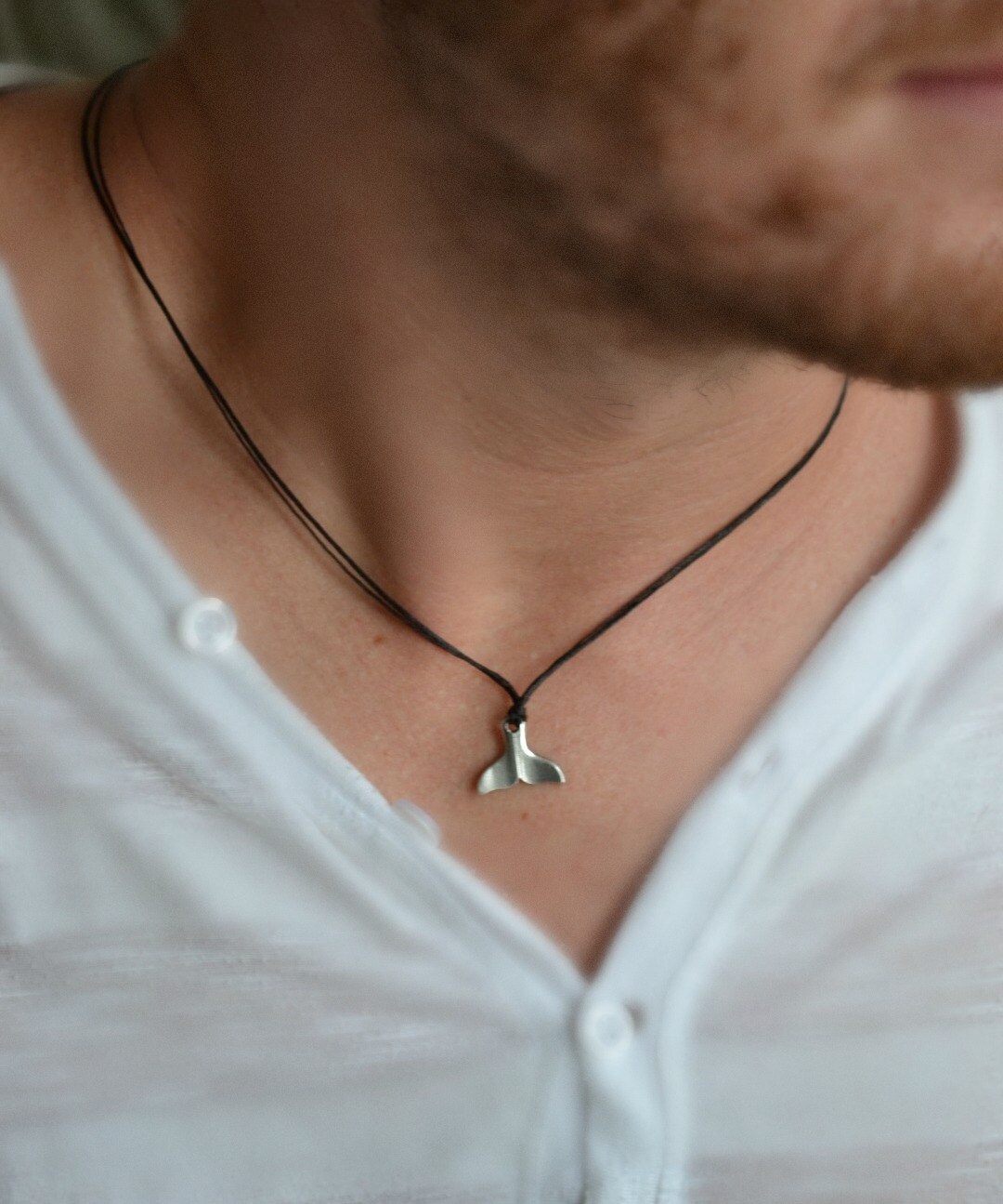 whale tail pendant 