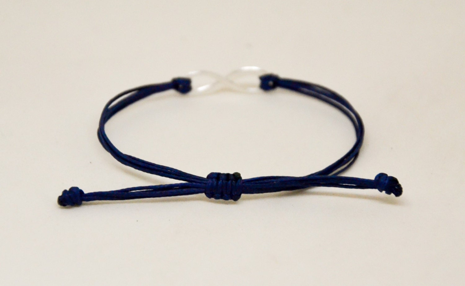 Infinity Love Knot Bracelets For Couples - 2 Pcs Adjustable Braided Cord, Gift For Him/Her (Black/White & Red/Black)