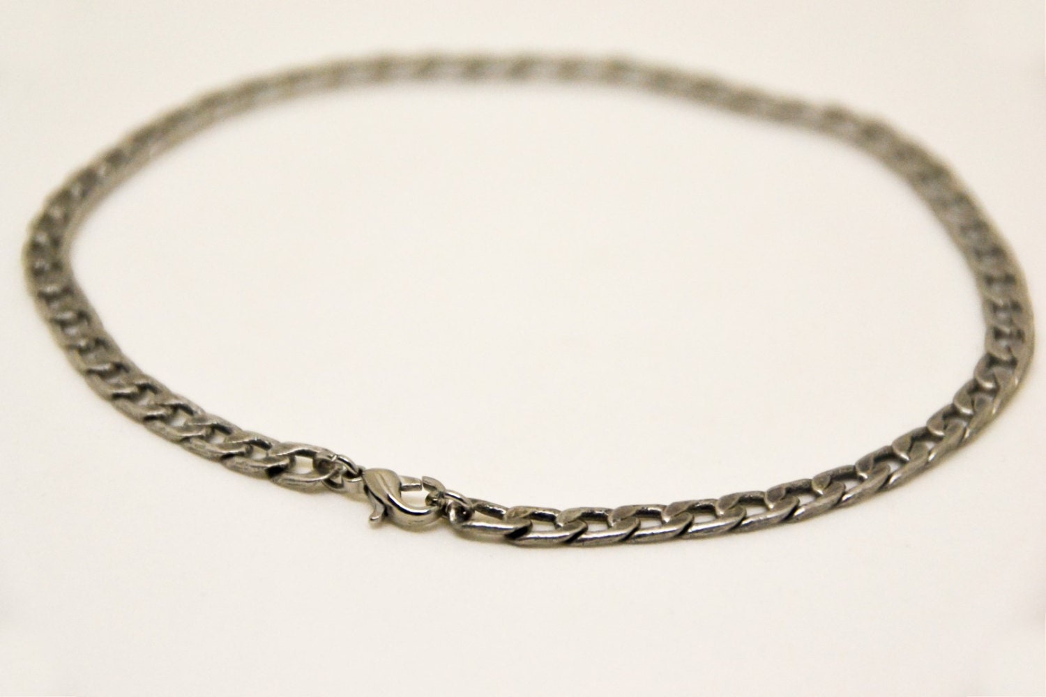 Chain Anklet for Men Men's Ankle Bracelet Made of Silver - Etsy