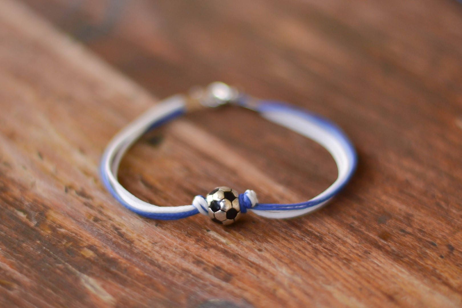 Soccer bracelet sports team men's bracelet soccer Etsy